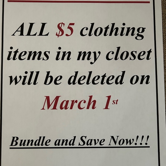 Closet Clean/Out - Picture 1 of 1